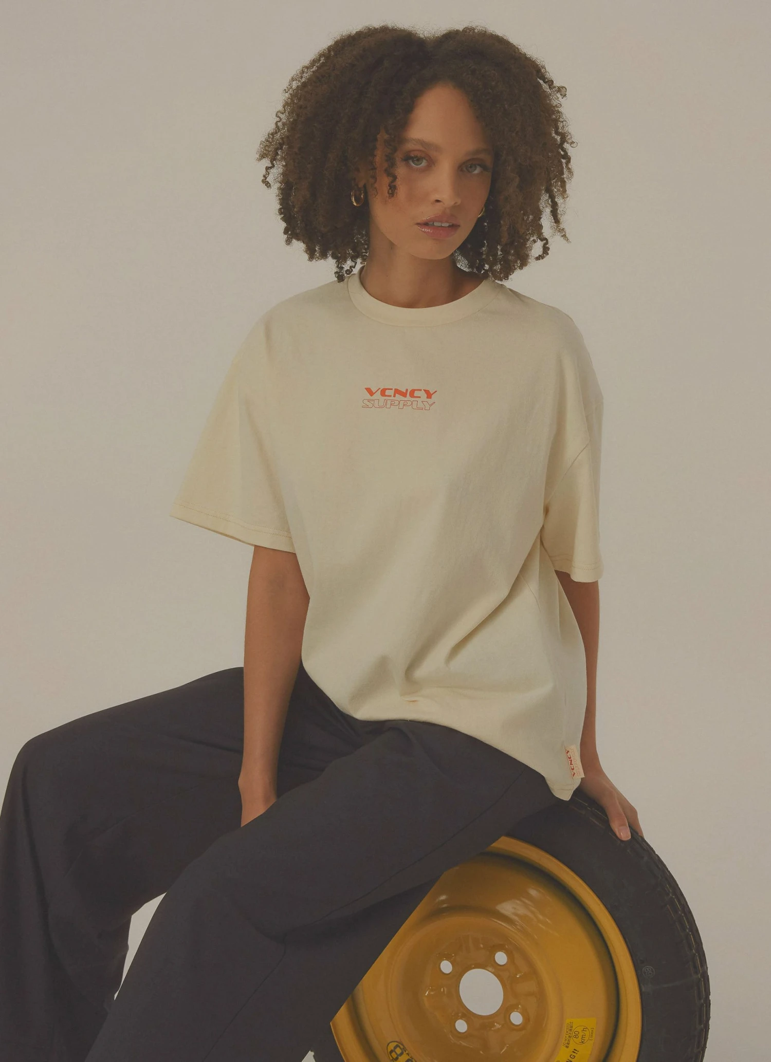 Vacancy Supply Diversion Tee - Off White 5 Vacancy Supply Diversion Tee - Off White