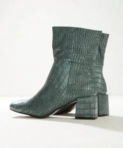 4th & Reckless New & Most Loved Cooper Ankle Boot - Teal Croc