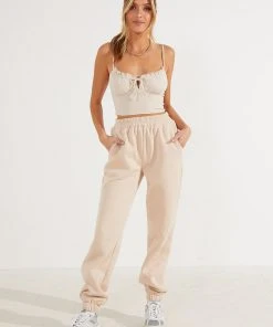 Peppermayo New Tops Pop Princess Crop - Beige 4 Peppermayo New Tops Pop Princess Crop - Beige