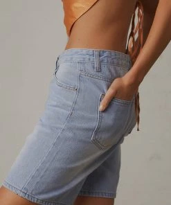 Lioness Fashion Lowrider Denim Short - Blue Denim 11 Lioness Fashion Lowrider Denim Short - Blue Denim