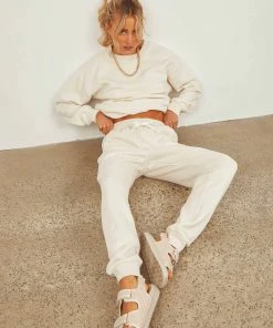 Nude Lucy Carter Classic Trackpant - Ecru
