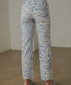 Peppermayo New & Most Loved Serena Pants - Blue Print 7 Peppermayo New & Most Loved Serena Pants - Blue Print
