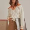 Peppermayo New & Most Loved Country House Knit Sweater - Cream