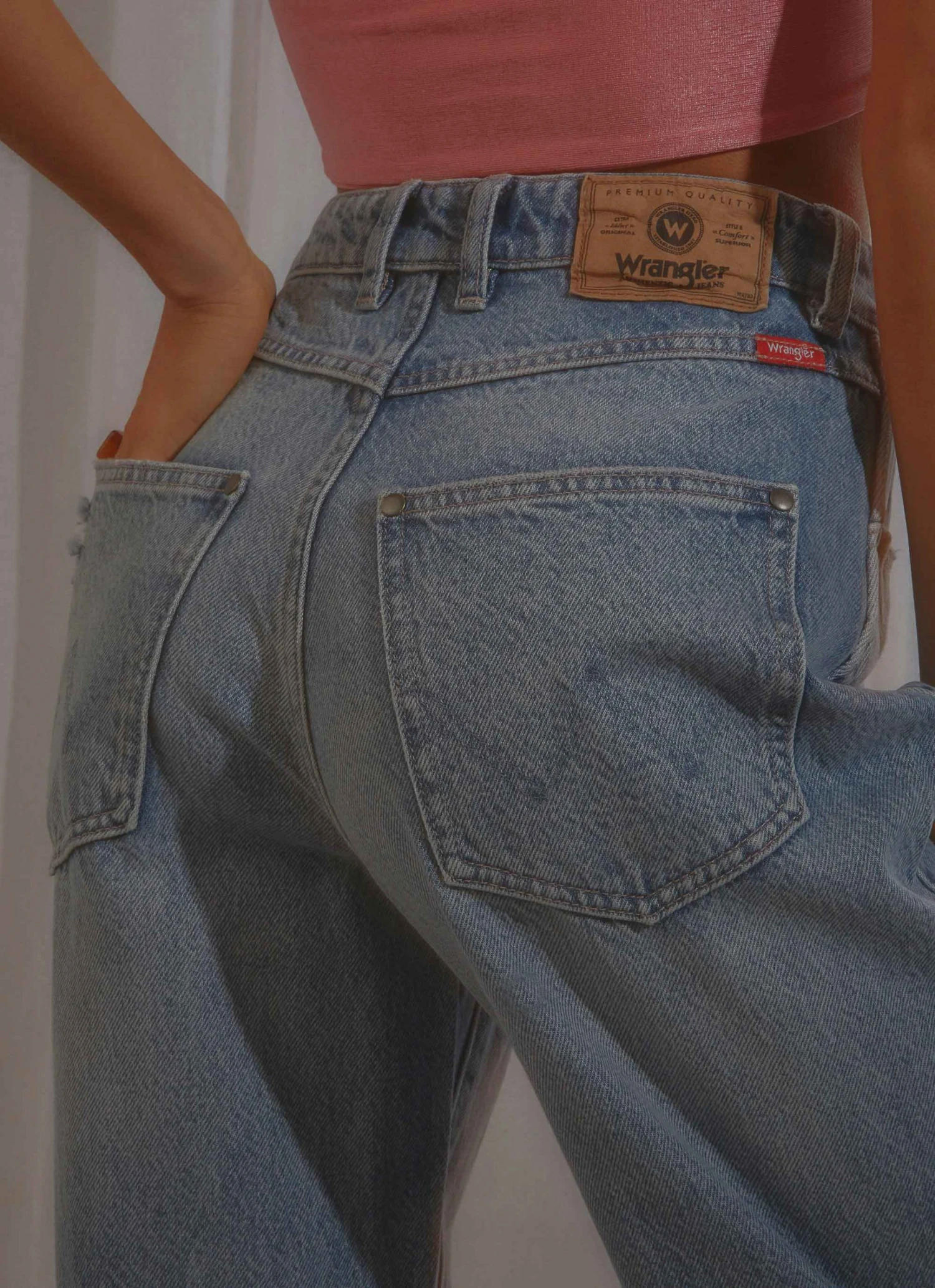 Wrangler Bella Baggy Jean - Love Song New & Most Loved Wrangler Bella Baggy Jean - Love Song New & Most Loved