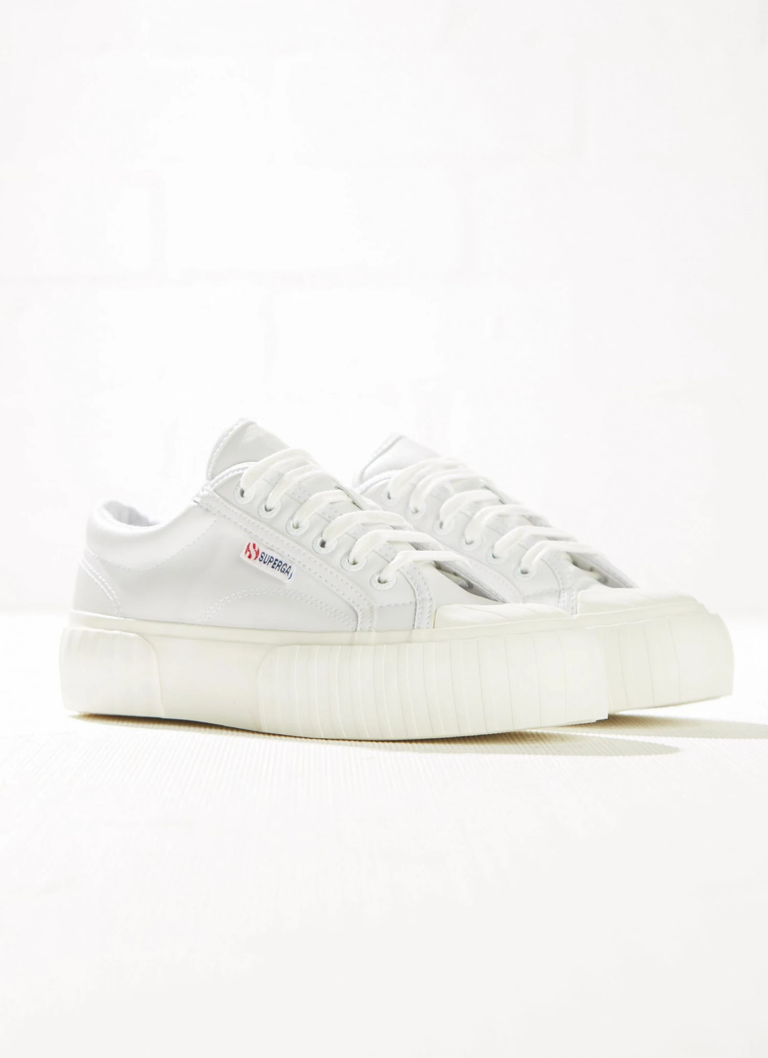 Superga New & Most Loved 2631 Stripe Platform - White Avorio 7 Superga New & Most Loved 2631 Stripe Platform - White Avorio