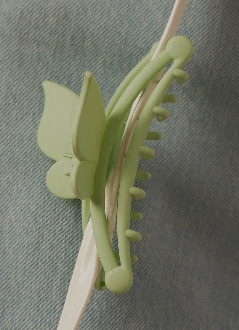 Peppermayo Living Butterfly Hair Clip - Green 3 Peppermayo Living Butterfly Hair Clip - Green