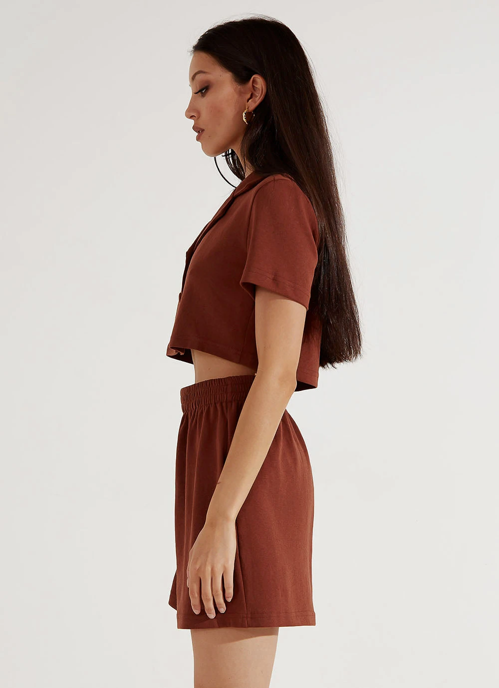 Peppermayo Exclusive En Route Crop - Chocolate New & Most Loved 6 Peppermayo Exclusive En Route Crop - Chocolate New & Most Loved