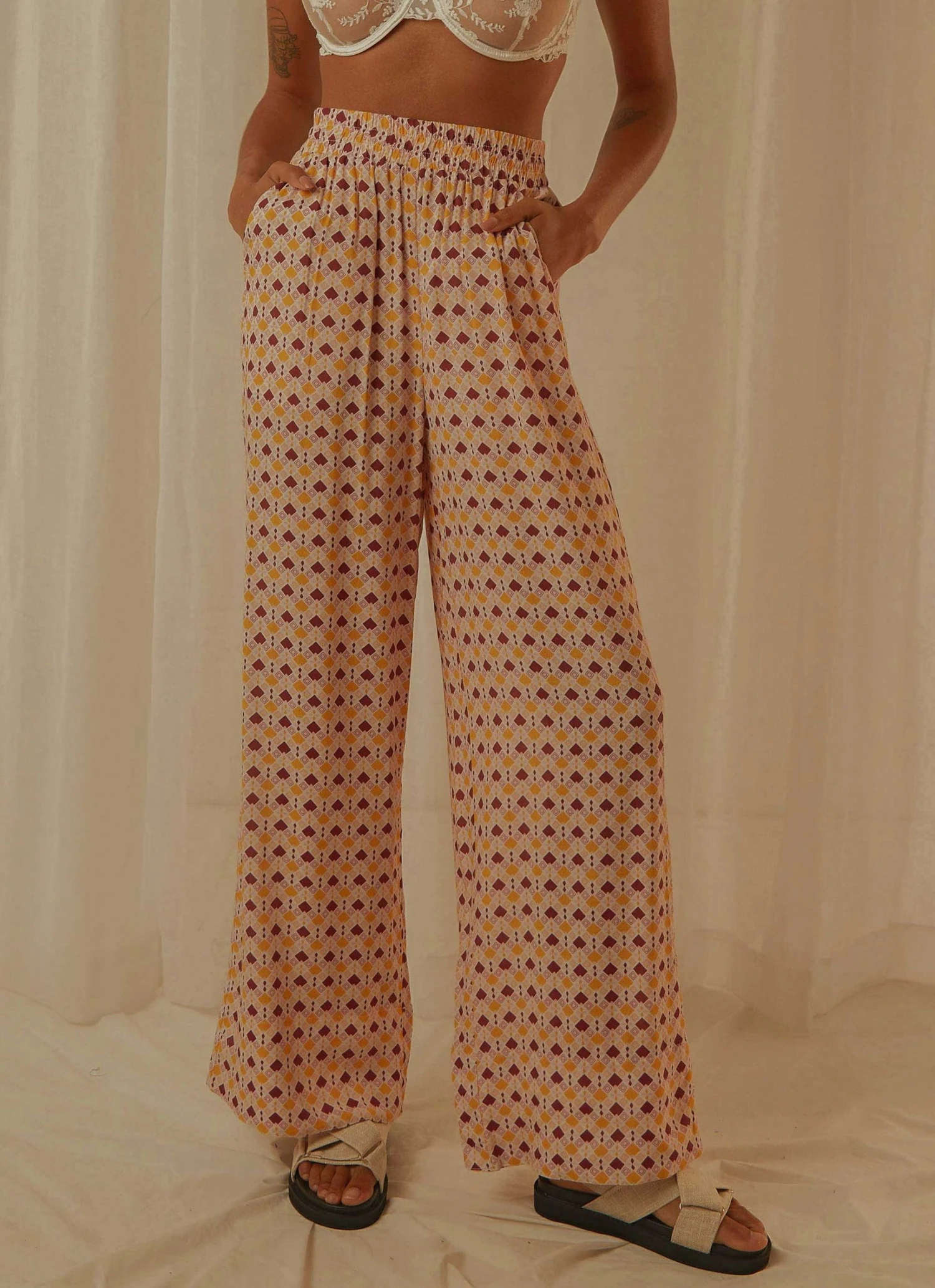 Charlie Holiday Amelie Pant - Geo New & Most Loved Charlie Holiday Amelie Pant - Geo New & Most Loved