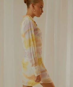 Charlie Holiday New & Most Loved Naomi Shirt Dress - Ibizia
