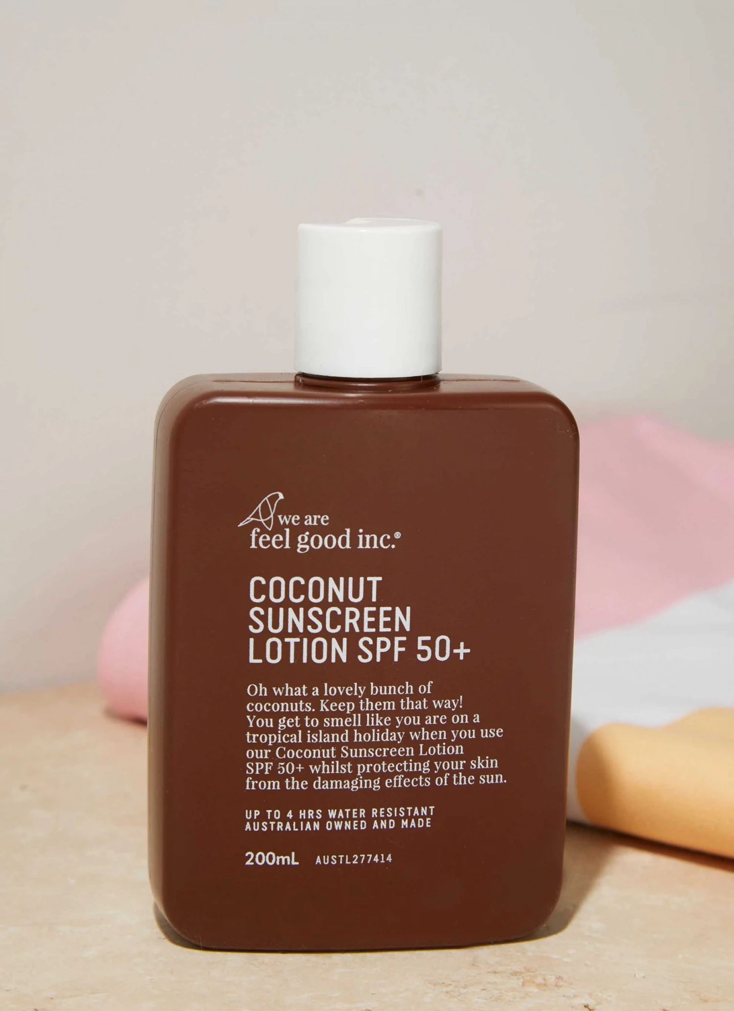 We Are Feel Good Inc Coconut Sunscreen Lotion SPF50+ 200ml - Multi New & Most Loved 5 We Are Feel Good Inc Coconut Sunscreen Lotion SPF50+ 200ml - Multi New & Most Loved