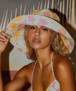 Peppermayo Exclusive Sundazed Oversized Bucket Hat - Mariposa