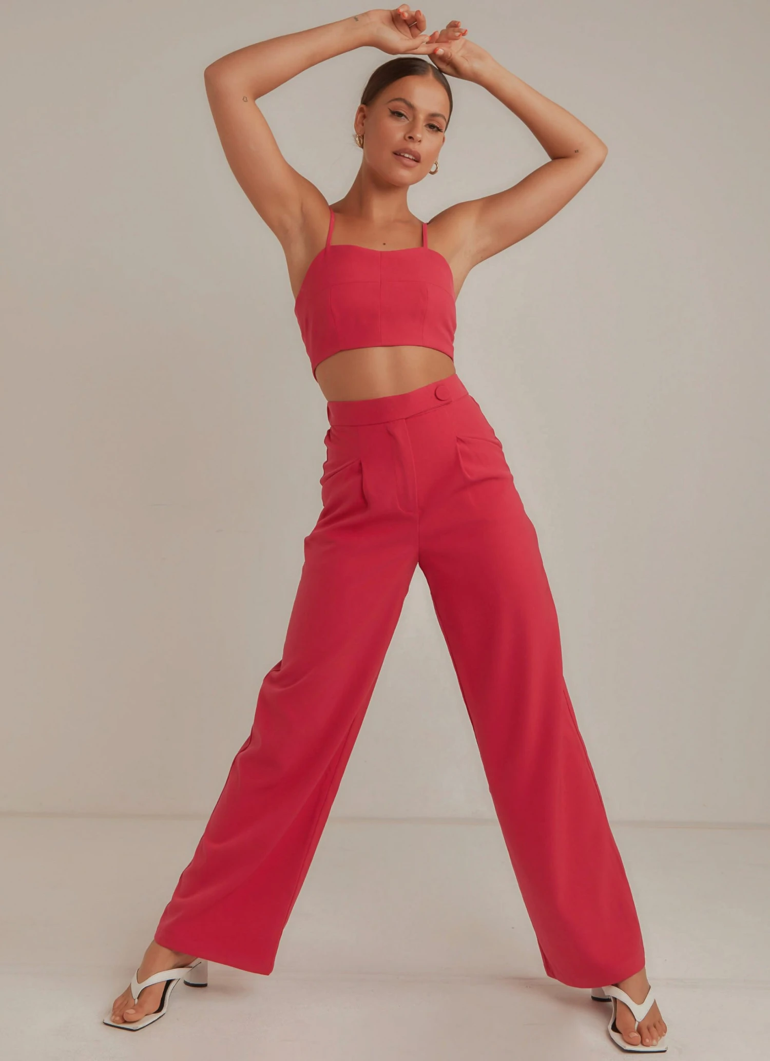 4th & Reckless New & Most Loved Vivian Top - Hot Pink 4th & Reckless New & Most Loved Vivian Top - Hot Pink