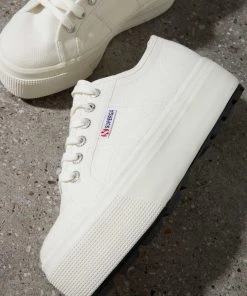 Superga 2790 Tank - ABL White Avorio-Black