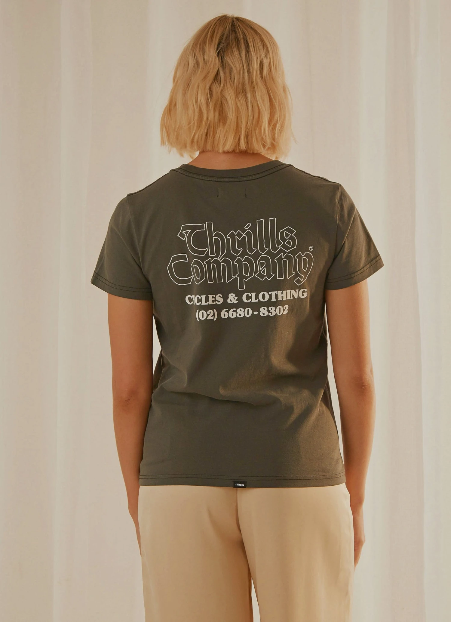 Thrills Sacred Band Fit Tee - Merch Black 7 Thrills Sacred Band Fit Tee - Merch Black