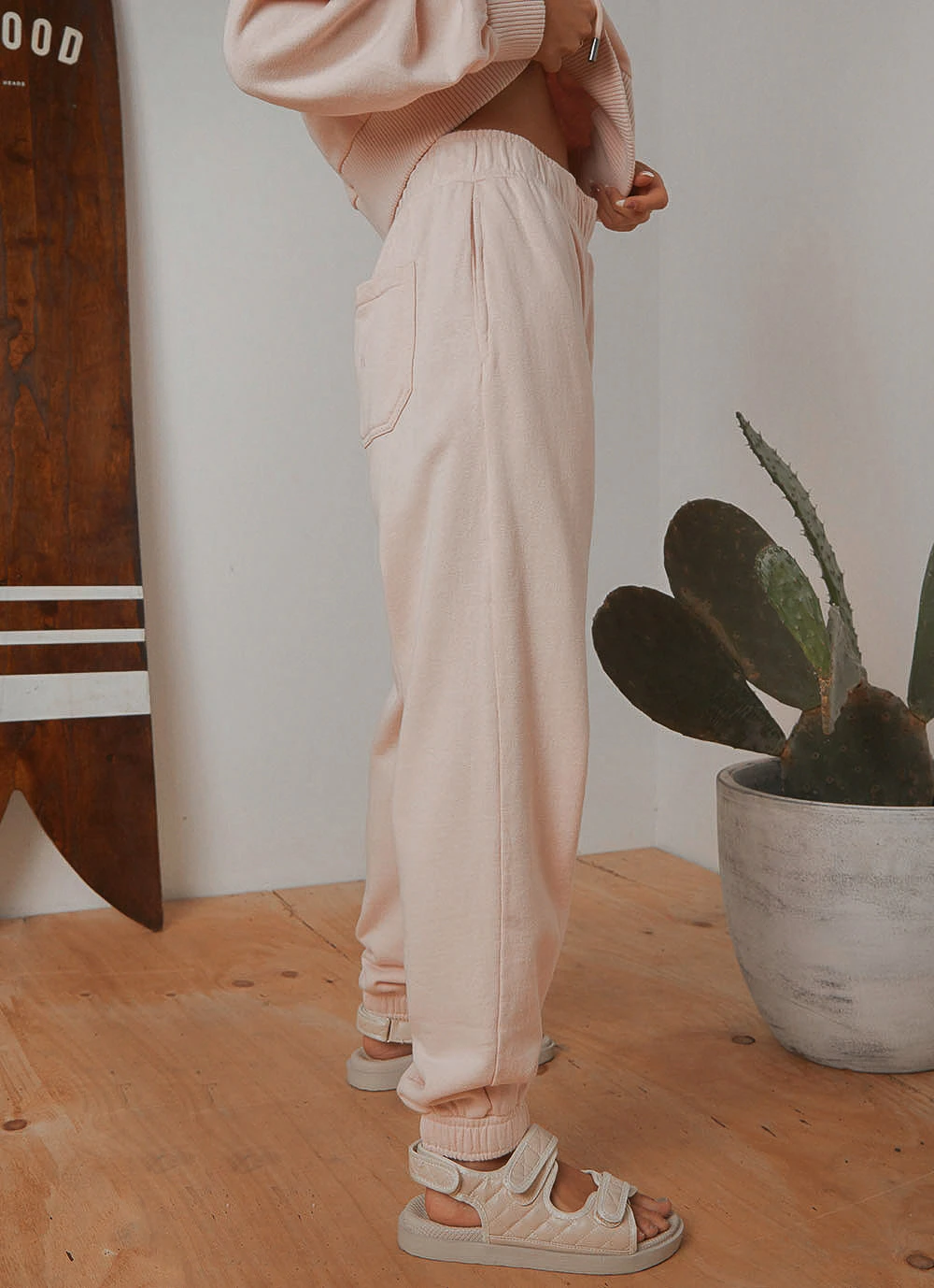 Afends THC Unisex Hemp Sweat Pant - Ash Pink New & Most Loved 6 Afends THC Unisex Hemp Sweat Pant - Ash Pink New & Most Loved