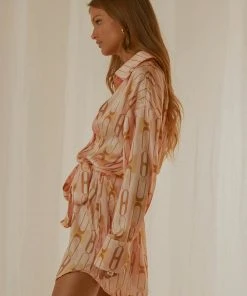 Peppermayo Exclusive Faye Mini Shirt Dress - Vintage Chain New & Most Loved