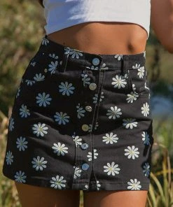 Peppermayo Flower Mode Mini Skirt - Black Print New & Most Loved 8 Peppermayo Flower Mode Mini Skirt - Black Print New & Most Loved