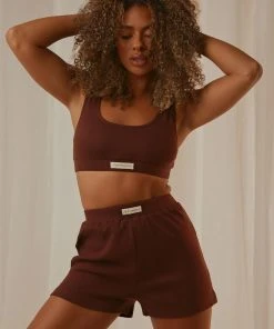 Peppermayo Exclusive PM Basic Organic Cotton Crop - Choc Brown 4 Peppermayo Exclusive PM Basic Organic Cotton Crop - Choc Brown