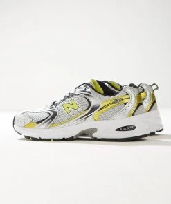 New Balance 530 Sneaker - Retro Silver Yellow New & Most Loved
