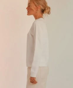 Rolla's 80s Sport Sweater - White 12 Rolla's 80s Sport Sweater - White