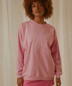 Lee Oversized Sweater - Prism Pink New & Most Loved 4 Lee Oversized Sweater - Prism Pink New & Most Loved