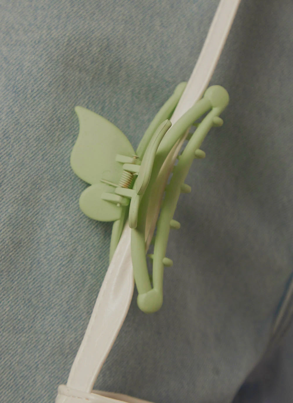 Peppermayo Living Butterfly Hair Clip - Green 4 Peppermayo Living Butterfly Hair Clip - Green