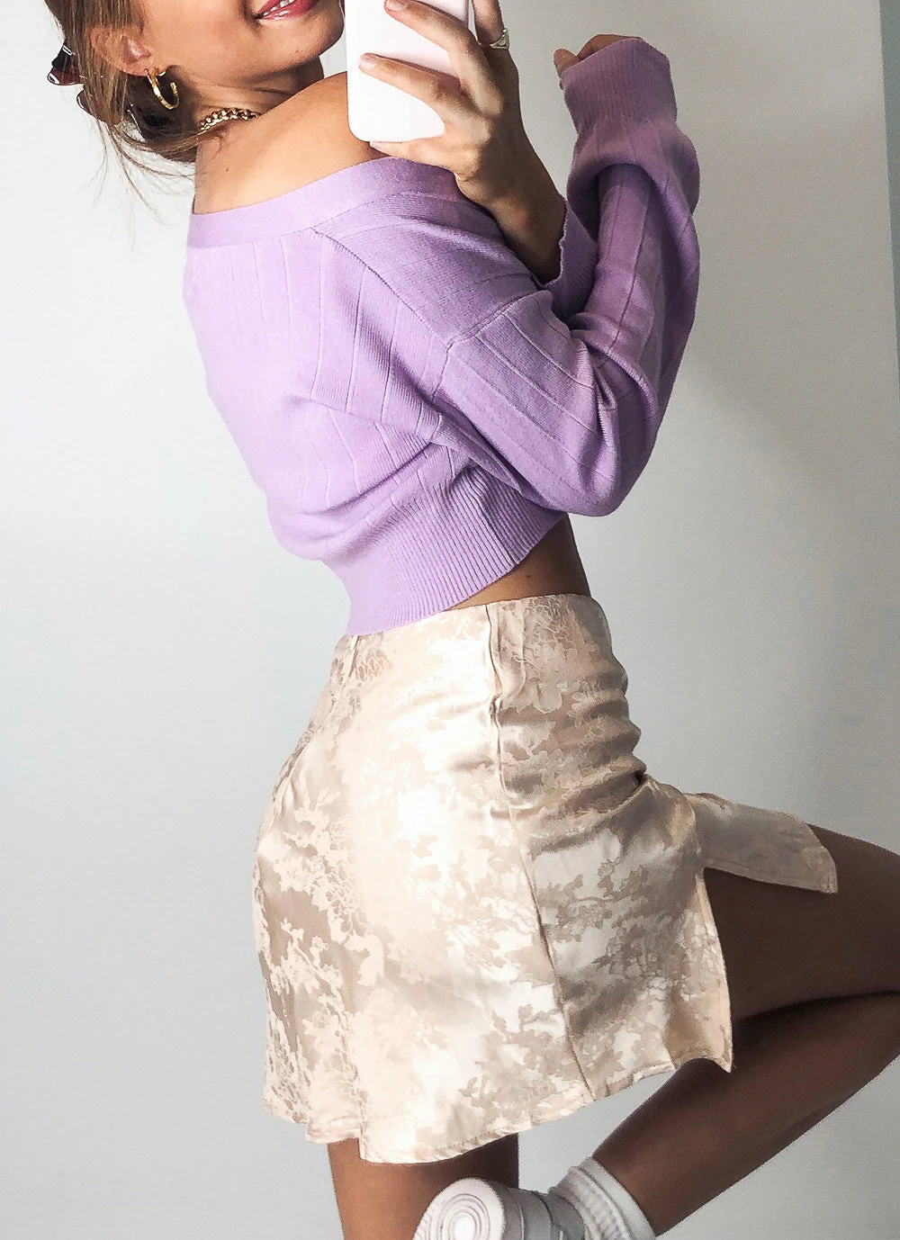 Peppermayo Adama Mini Skirt - Champagne 5 Peppermayo Adama Mini Skirt - Champagne