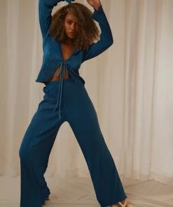 Peppermayo Exclusive 90s Muse Pants - Cobalt - Pre-Order New & Most Loved 15 Peppermayo Exclusive 90s Muse Pants - Cobalt - Pre-Order New & Most Loved