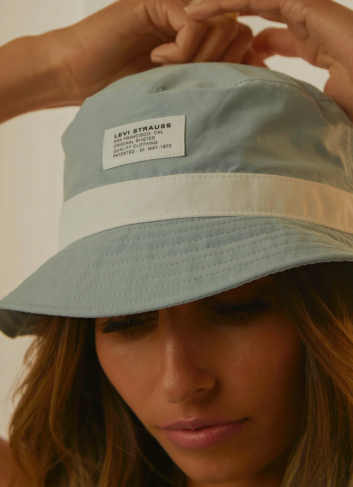 Levi's Seasonal Bucket Hat - Light Blue New & Most Loved 5 Levi's Seasonal Bucket Hat - Light Blue New & Most Loved