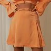 Peppermayo New & Most Loved Model Behaviour Skirt - Orange 1 Peppermayo New & Most Loved Model Behaviour Skirt - Orange