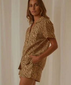 Charlie Holiday Indie Shirt - Zebra