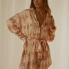 Peppermayo Exclusive Faye Mini Shirt Dress - Vintage Chain New & Most Loved