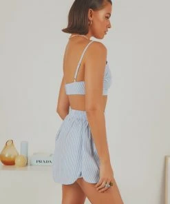 Peppermayo Exclusive Coasting Bralette - Blue & White Stripe 10 Peppermayo Exclusive Coasting Bralette - Blue & White Stripe