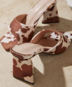 Cult Avenue Off Road Mule - Faux Cow Hide New & Most Loved 5 Cult Avenue Off Road Mule - Faux Cow Hide New & Most Loved