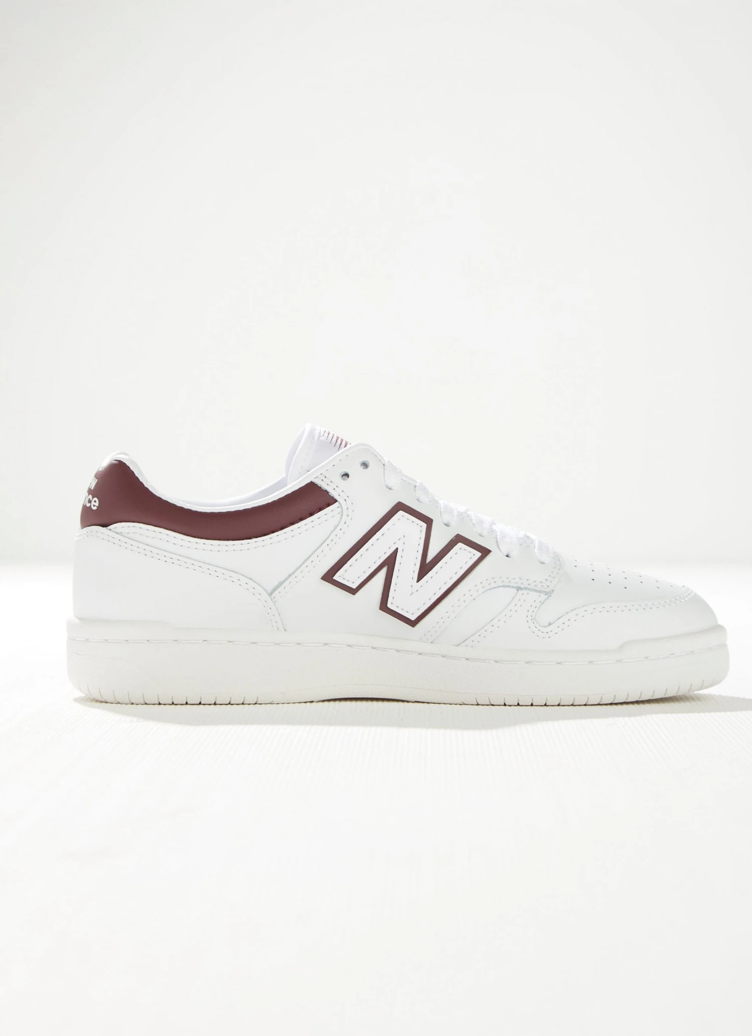 New Balance 480 Sneaker - White Burgundy (Mens Sizing) New & Most Loved 5 New Balance 480 Sneaker - White Burgundy (Mens Sizing) New & Most Loved