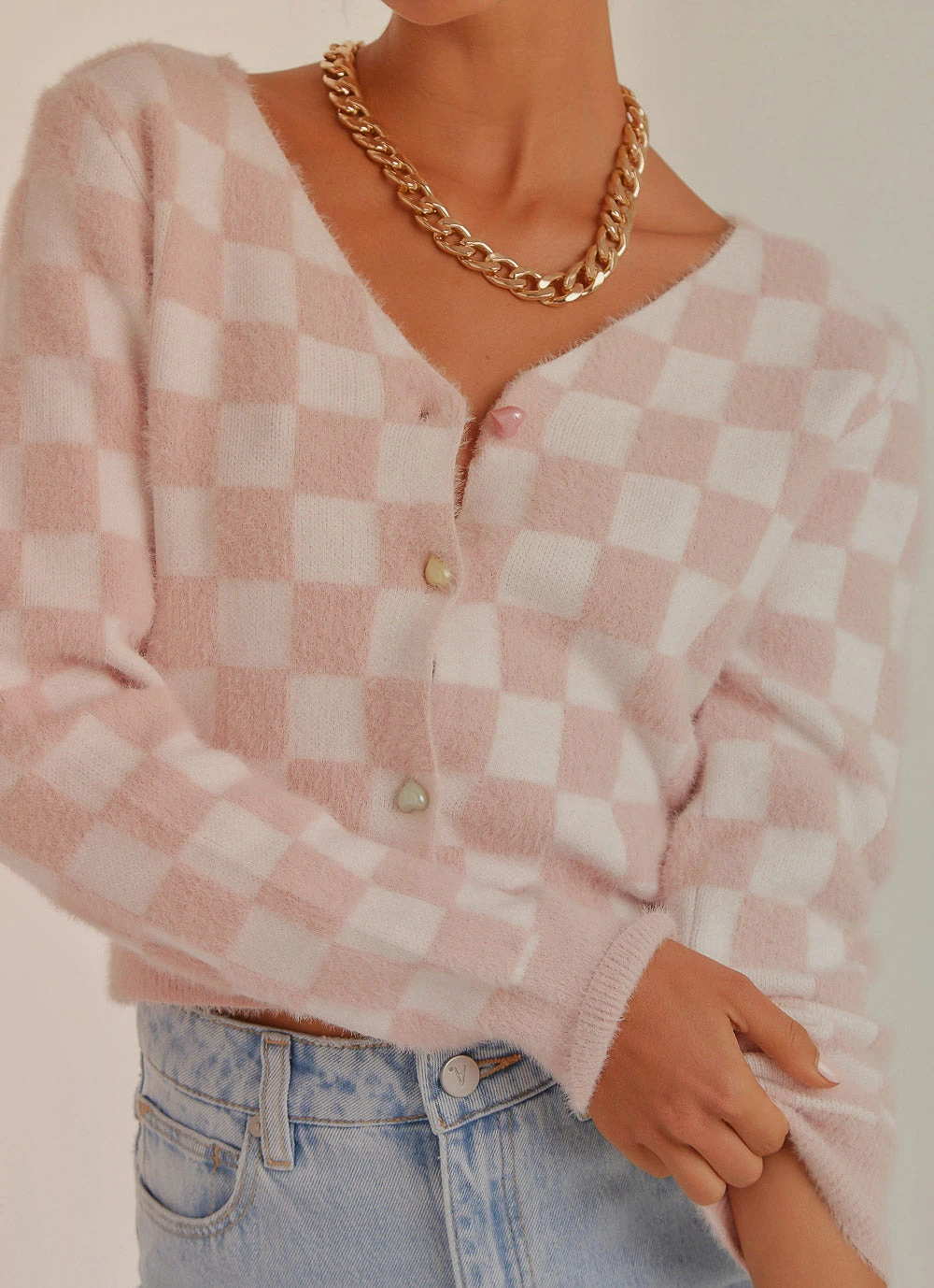 Peppermayo Nobody's Home Knit Cardigan - Pink New & Most Loved 4 Peppermayo Nobody's Home Knit Cardigan - Pink New & Most Loved