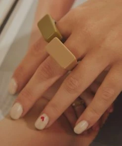 Peppermayo Come Home Ring - Beige