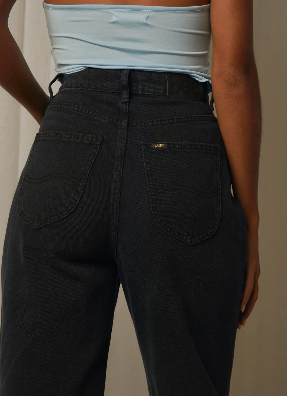 Lee High Baggy Jean - Exalt Black New & Most Loved 7 Lee High Baggy Jean - Exalt Black New & Most Loved