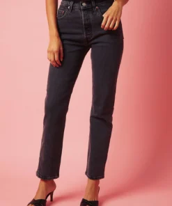 Levi's 501 Crop Jeans - Cabo Fade New Bottoms