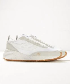 Superga 4089 Training Vegan Leather Sneaker - White Avorio New & Most Loved