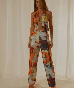 Peppermayo Exclusive New & Most Loved Ticket To Nowhere Pants - PM Film Graphic 12 Peppermayo Exclusive New & Most Loved Ticket To Nowhere Pants - PM Film Graphic