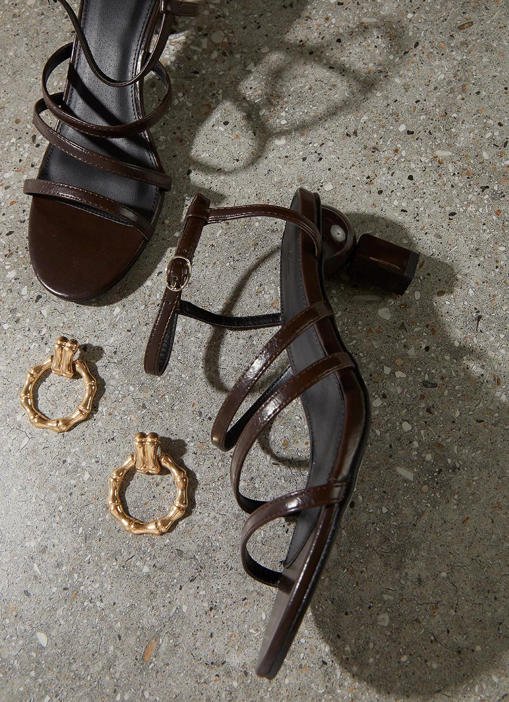 4th & Reckless Tyler Heel - Chocolate PU 4th & Reckless Tyler Heel - Chocolate PU