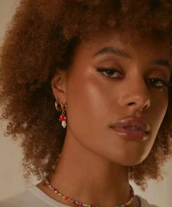 Peppermayo Take A Trip Earrings - Red