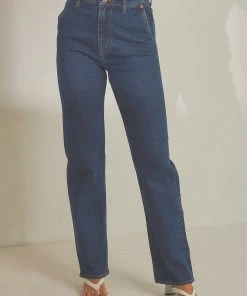 Lee New & Most Loved High Straight 80 Jean - Capital Rinse