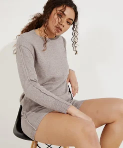 Peppermayo Page Six Knit Jumper - Grey New Tops