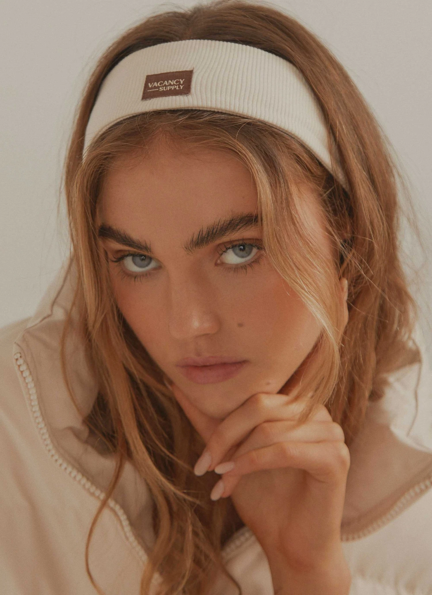 Vacancy Supply Golden Hour Headband - Coconut Milk 3 Vacancy Supply Golden Hour Headband - Coconut Milk