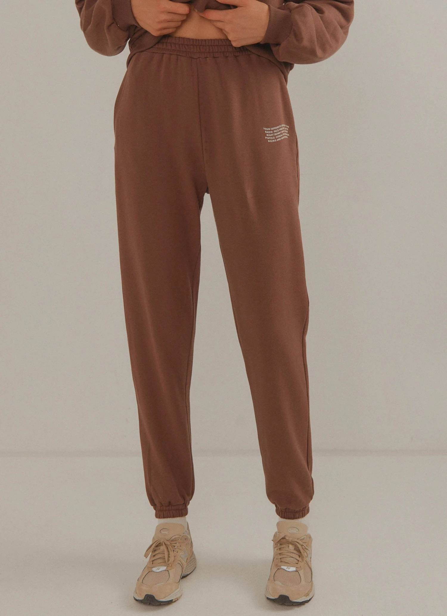Vacancy Supply Holiday House Sweatpant - Choc Brown 7 Vacancy Supply Holiday House Sweatpant - Choc Brown