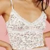 Peppermayo Kisses Crop Top - Pink Floral