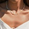 Peppermayo The Moment Necklace - White