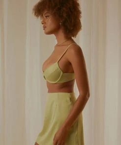 Peppermayo Exclusive Heritage Bralette - Pistachio